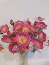 Last inn bildet i Galleri-visningsprogrammet, Valmue silkeblomst 63 cm
