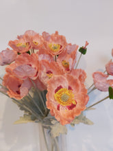 Last inn bildet i Galleri-visningsprogrammet, Valmue silkeblomst 63 cm
